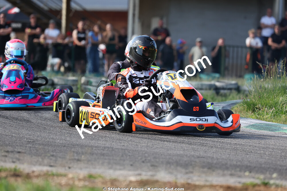 Clément ECUVILLON — 25 & 26/04/2026 : 3ème manche du Championnat du Sud à Alès (photos Stéphane Agnus) 2026 — karting