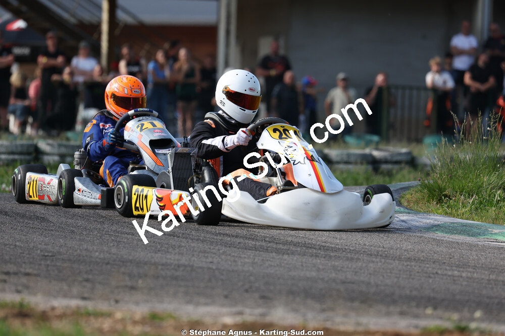 Sénior — 25 & 26/04/2026 : 3ème manche du Championnat du Sud à Alès (photos Stéphane Agnus) 2026 — karting