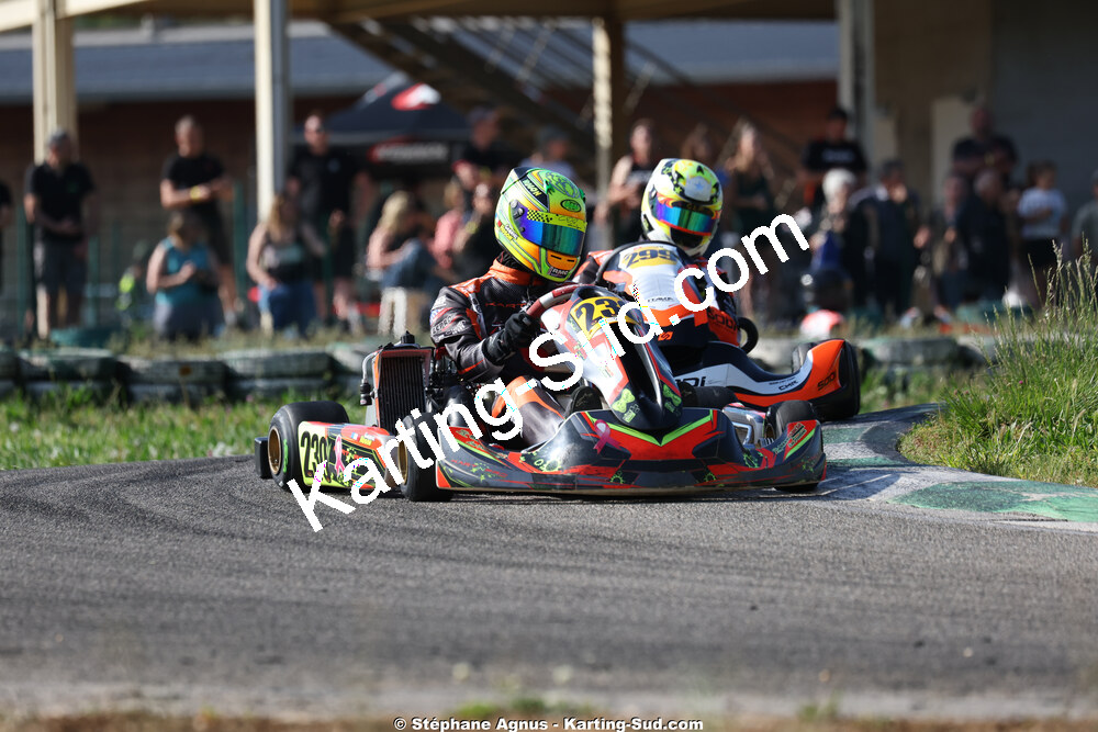 Sénior — 25 & 26/04/2026 : 3ème manche du Championnat du Sud à Alès (photos Stéphane Agnus) 2026 — karting