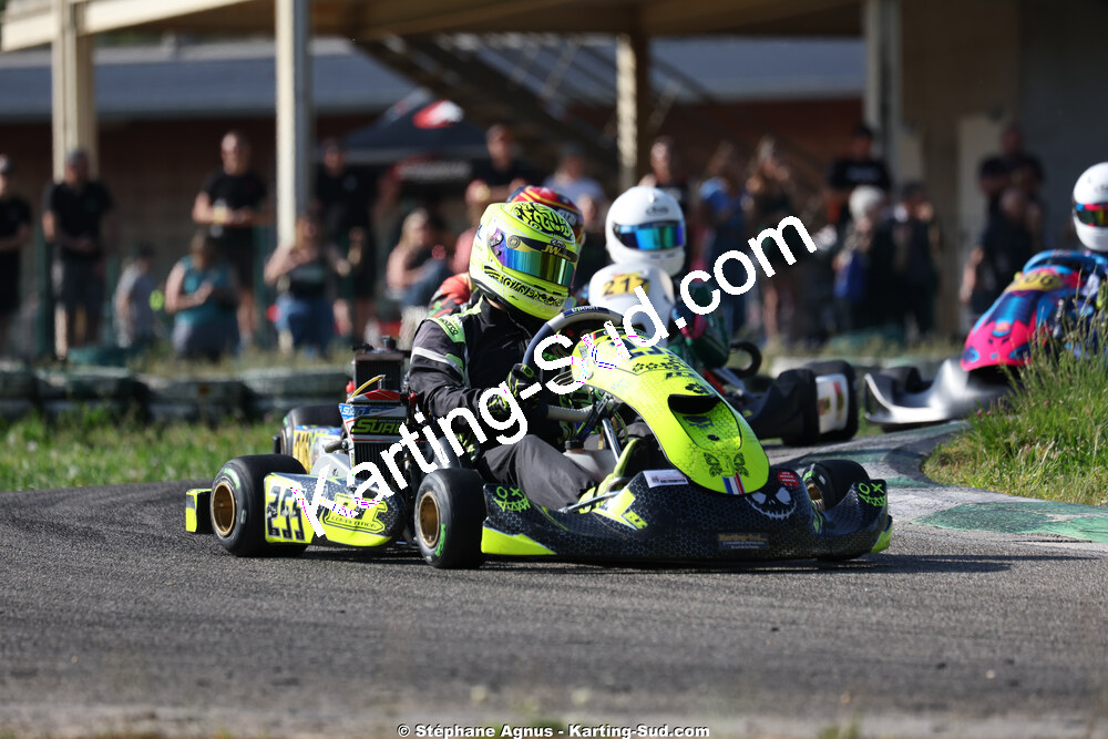 Colyn TETUA — 25 & 26/04/2026 : 3ème manche du Championnat du Sud à Alès (photos Stéphane Agnus) 2026 — karting