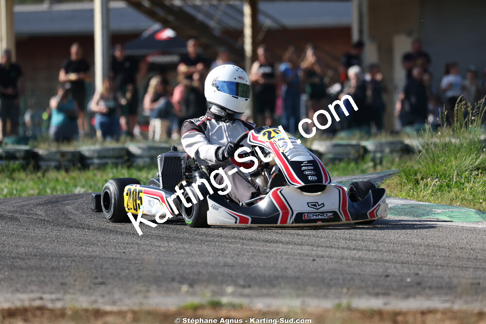 Sénior — 25 & 26/04/2026 : 3ème manche du Championnat du Sud à Alès (photos Stéphane Agnus) 2026 — karting