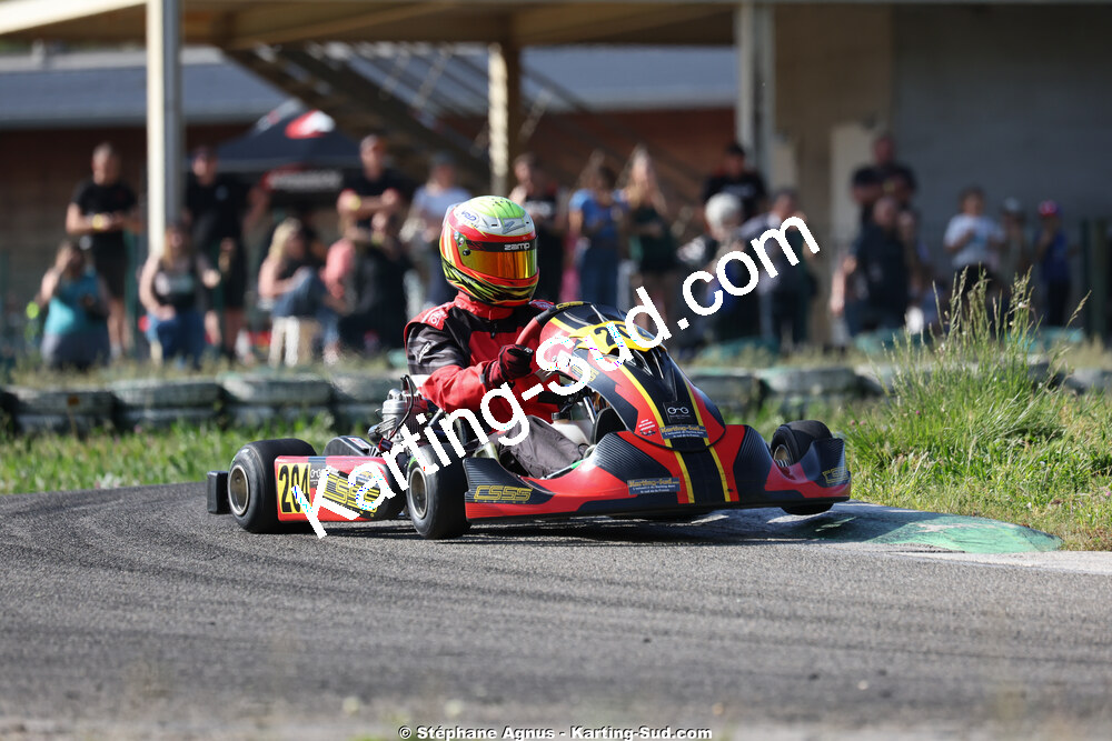 Vincent REBBERT — 25 & 26/04/2026 : 3ème manche du Championnat du Sud à Alès (photos Stéphane Agnus) 2026 — karting