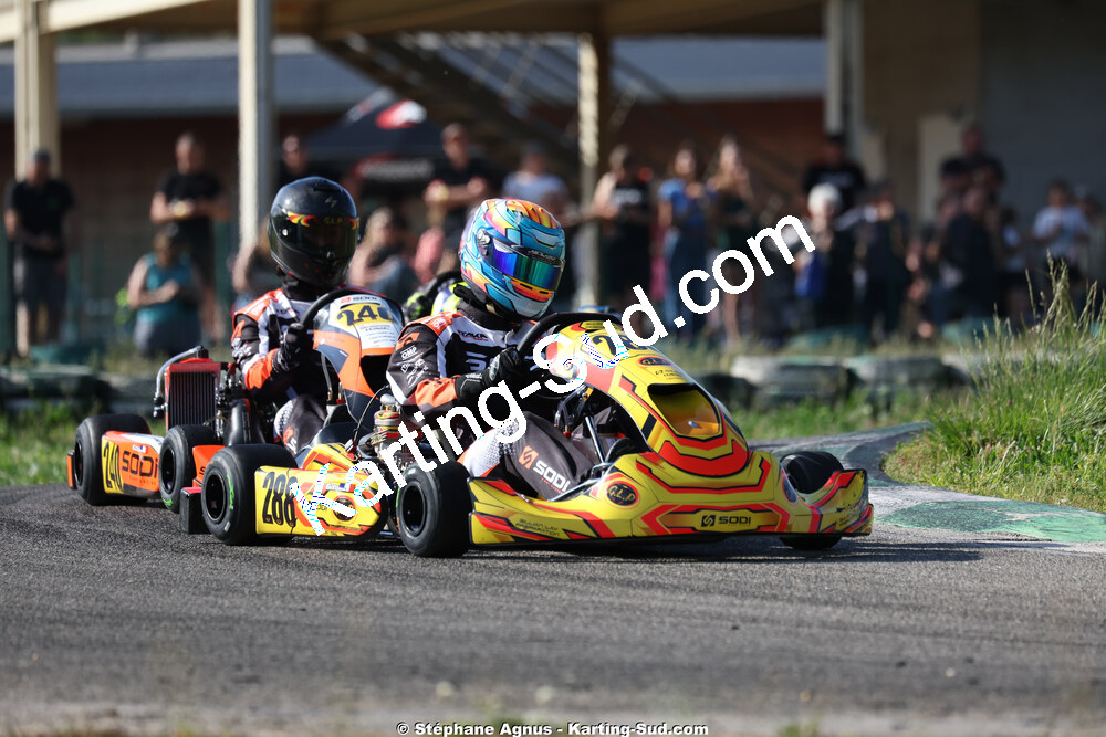 Sénior — 25 & 26/04/2026 : 3ème manche du Championnat du Sud à Alès (photos Stéphane Agnus) 2026 — karting