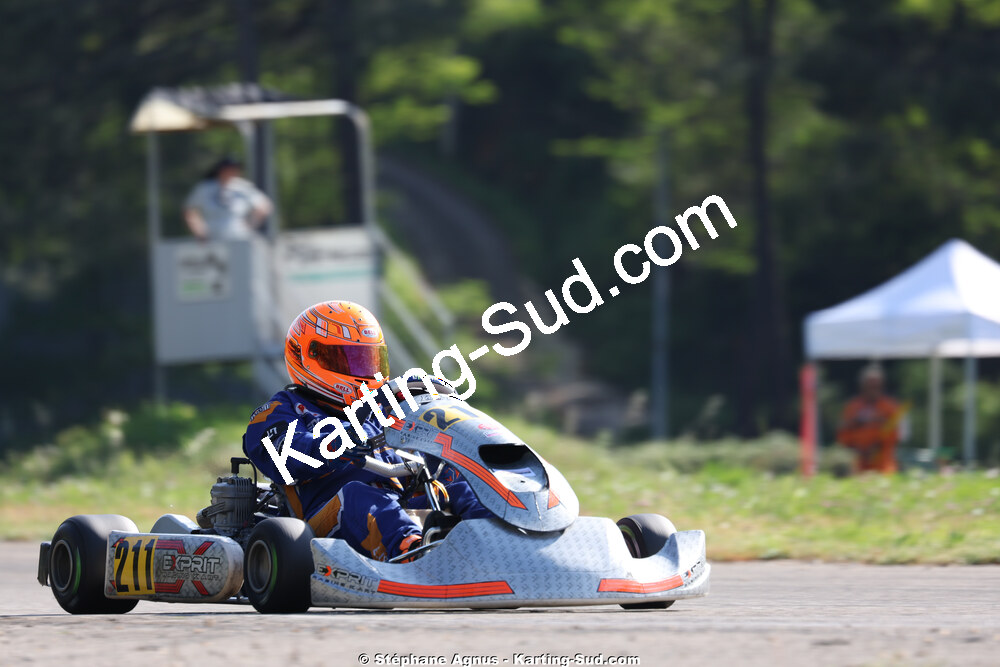 Emie LEONCE — 25 & 26/04/2026 : 3ème manche du Championnat du Sud à Alès (photos Stéphane Agnus) 2026 — karting