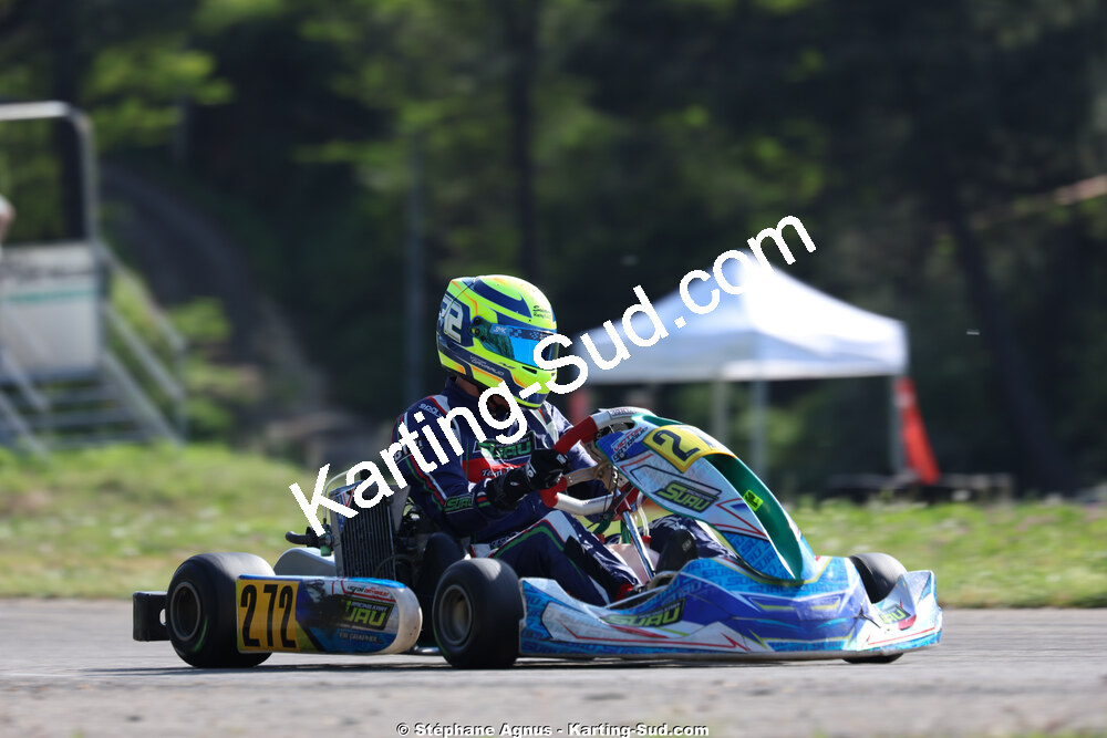 Sénior — 25 & 26/04/2026 : 3ème manche du Championnat du Sud à Alès (photos Stéphane Agnus) 2026 — karting