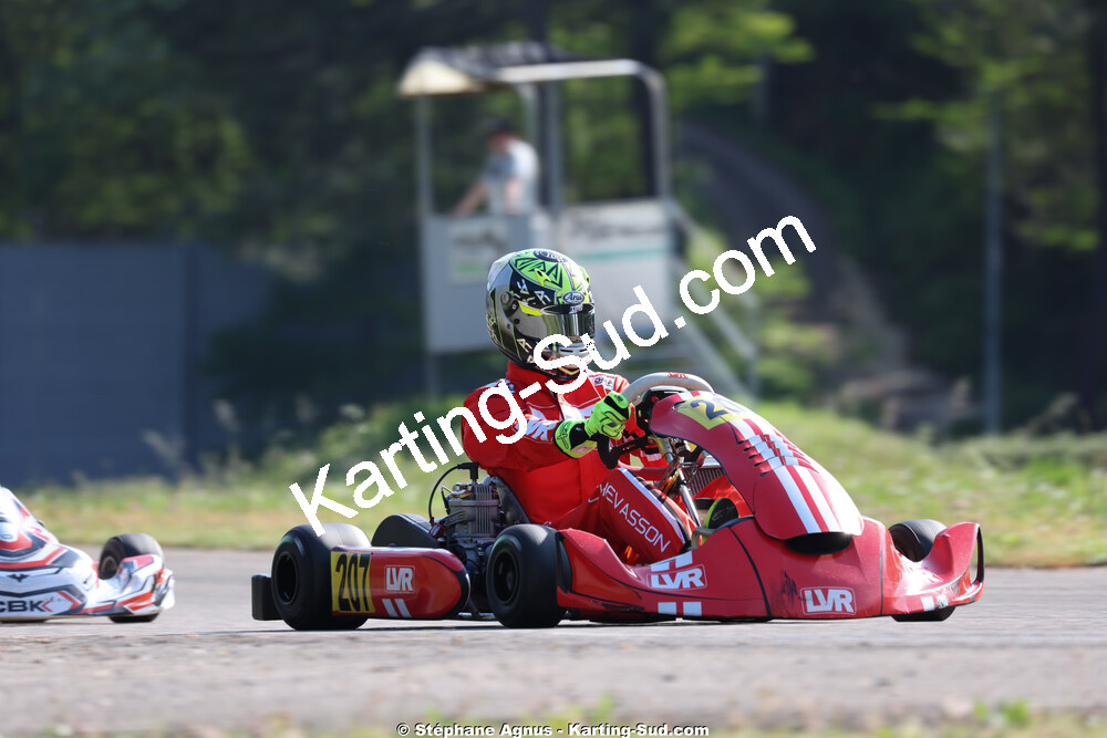 Sénior — 25 & 26/04/2026 : 3ème manche du Championnat du Sud à Alès (photos Stéphane Agnus) 2026 — karting
