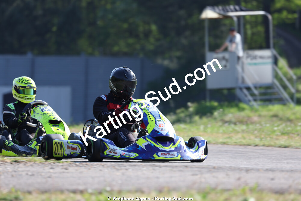 Sénior — 25 & 26/04/2026 : 3ème manche du Championnat du Sud à Alès (photos Stéphane Agnus) 2026 — karting
