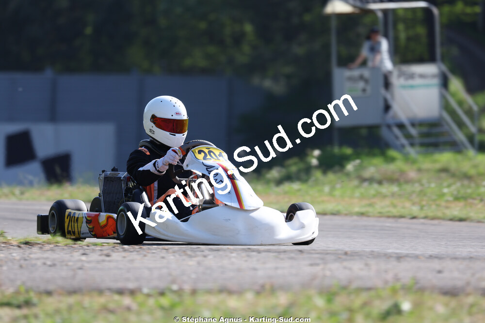 Sénior — 25 & 26/04/2026 : 3ème manche du Championnat du Sud à Alès (photos Stéphane Agnus) 2026 — karting