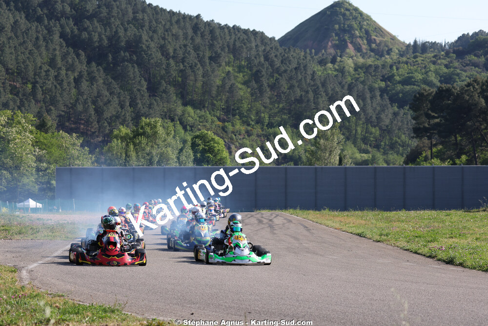 KA100 — 25 & 26/04/2026 : 3ème manche du Championnat du Sud à Alès (photos Stéphane Agnus) 2026 — karting