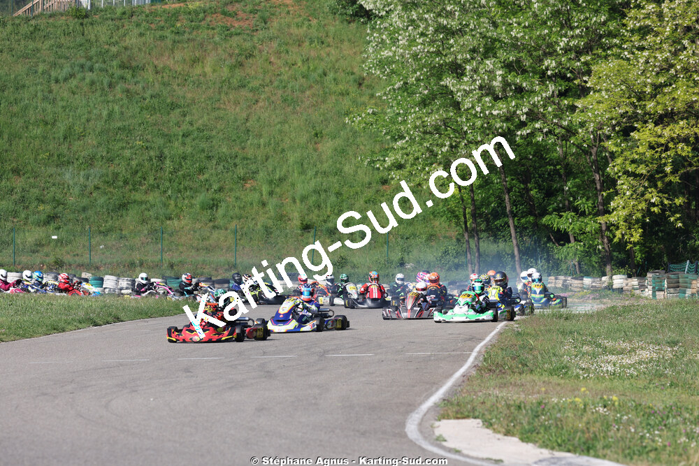 KA100 — 25 & 26/04/2026 : 3ème manche du Championnat du Sud à Alès (photos Stéphane Agnus) 2026 — karting