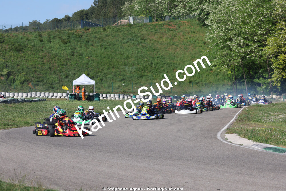 KA100 — 25 & 26/04/2026 : 3ème manche du Championnat du Sud à Alès (photos Stéphane Agnus) 2026 — karting