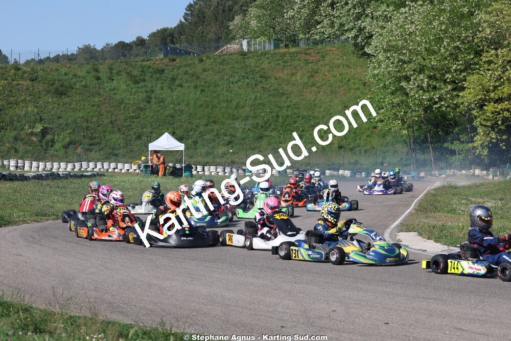 KA100 — 25 & 26/04/2026 : 3ème manche du Championnat du Sud à Alès (photos Stéphane Agnus) 2026 — karting