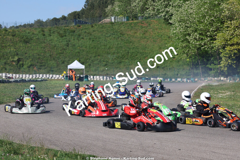 KA100 — 25 & 26/04/2026 : 3ème manche du Championnat du Sud à Alès (photos Stéphane Agnus) 2026 — karting