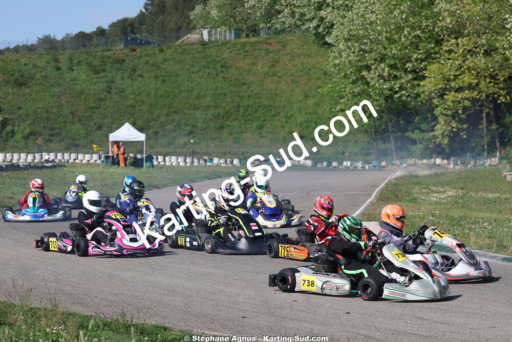 KA100 — 25 & 26/04/2026 : 3ème manche du Championnat du Sud à Alès (photos Stéphane Agnus) 2026 — karting