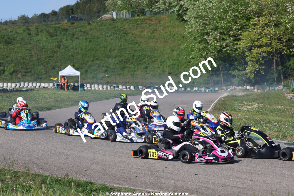 KA100 — 25 & 26/04/2026 : 3ème manche du Championnat du Sud à Alès (photos Stéphane Agnus) 2026 — karting