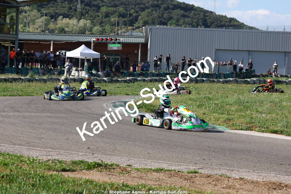 Gabriel RINAUDO — 25 & 26/04/2026 : 3ème manche du Championnat du Sud à Alès (photos Stéphane Agnus) 2026 — karting
