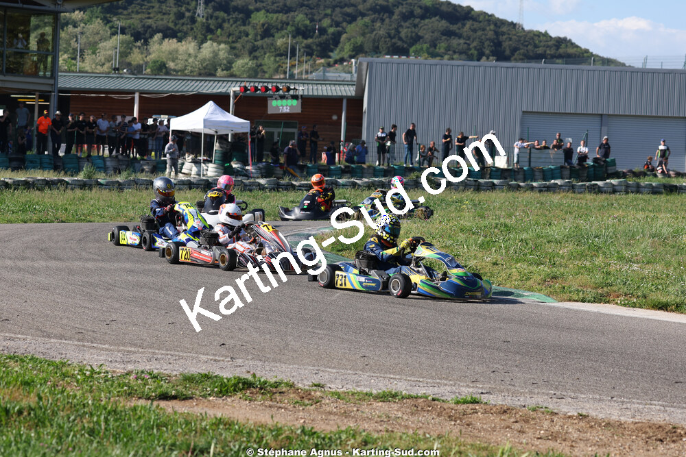 Dayan SERANO — 25 & 26/04/2026 : 3ème manche du Championnat du Sud à Alès (photos Stéphane Agnus) 2026 — karting