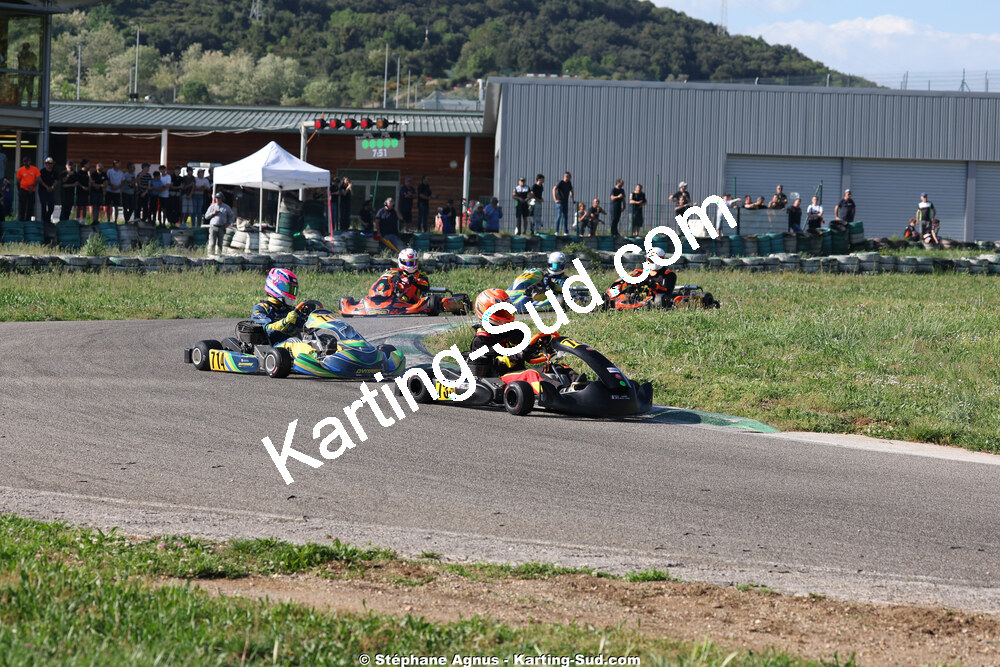 KA100 — 25 & 26/04/2026 : 3ème manche du Championnat du Sud à Alès (photos Stéphane Agnus) 2026 — karting