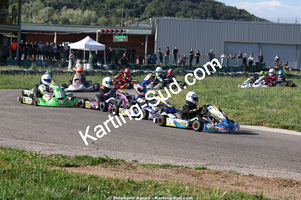 KA100 — 25 & 26/04/2026 : 3ème manche du Championnat du Sud à Alès (photos Stéphane Agnus) 2026 — karting