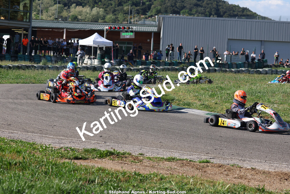 KA100 — 25 & 26/04/2026 : 3ème manche du Championnat du Sud à Alès (photos Stéphane Agnus) 2026 — karting