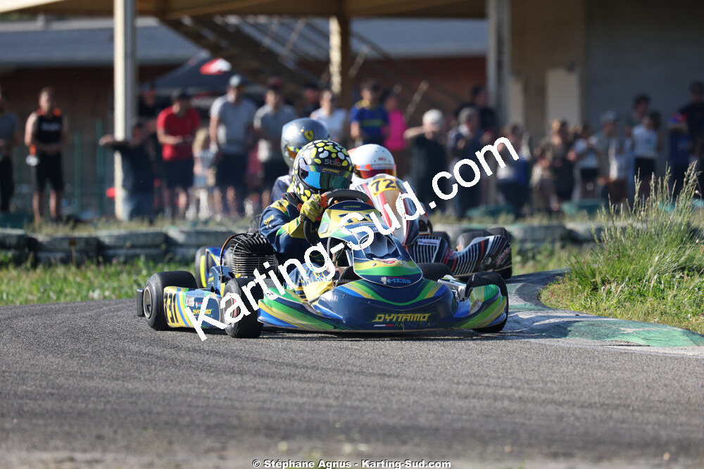 Dayan SERANO — 25 & 26/04/2026 : 3ème manche du Championnat du Sud à Alès (photos Stéphane Agnus) 2026 — karting