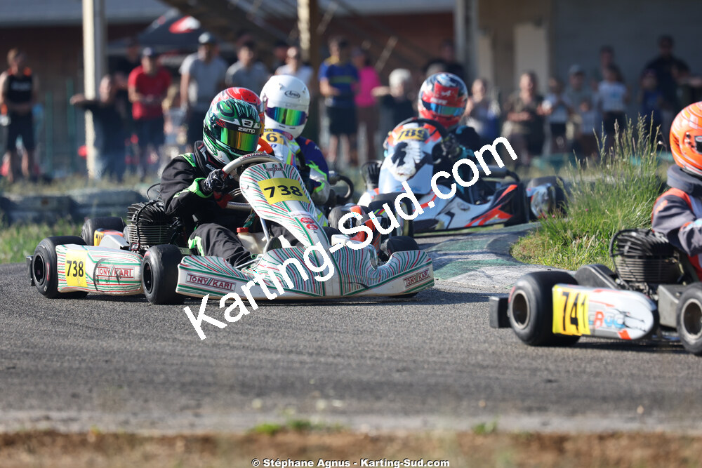 Pablo EGEA — 25 & 26/04/2026 : 3ème manche du Championnat du Sud à Alès (photos Stéphane Agnus) 2026 — karting