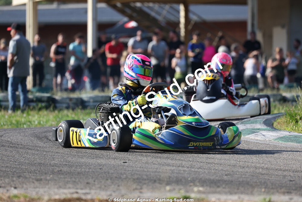 Gabin BONAFOS — 25 & 26/04/2026 : 3ème manche du Championnat du Sud à Alès (photos Stéphane Agnus) 2026 — karting