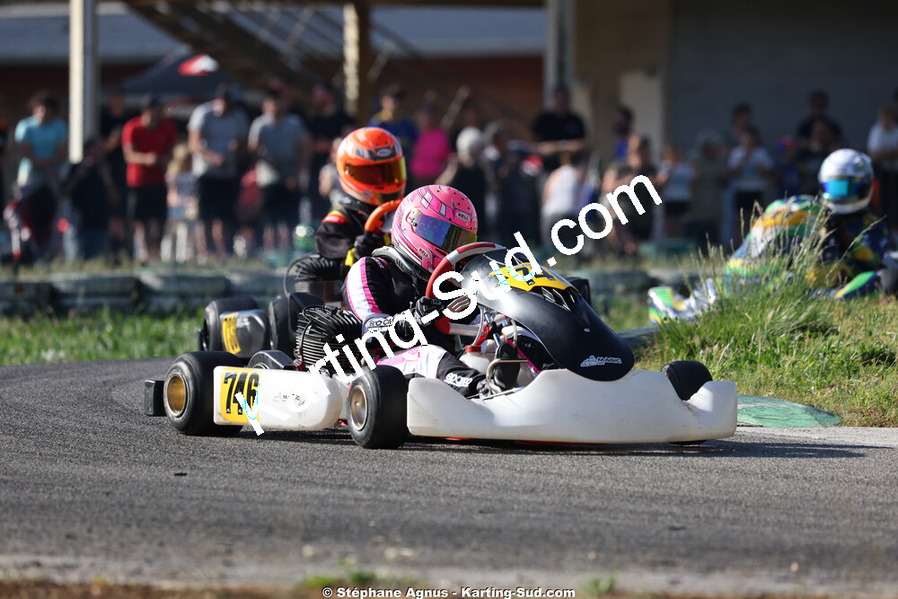 Lizzie CAZOT — 25 & 26/04/2026 : 3ème manche du Championnat du Sud à Alès (photos Stéphane Agnus) 2026 — karting