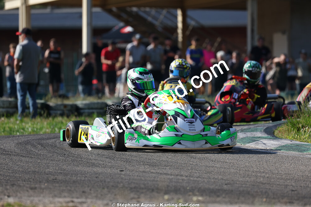 Gabriel RINAUDO — 25 & 26/04/2026 : 3ème manche du Championnat du Sud à Alès (photos Stéphane Agnus) 2026 — karting