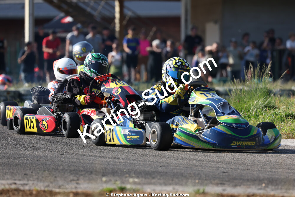 Dayan SERANO — 25 & 26/04/2026 : 3ème manche du Championnat du Sud à Alès (photos Stéphane Agnus) 2026 — karting