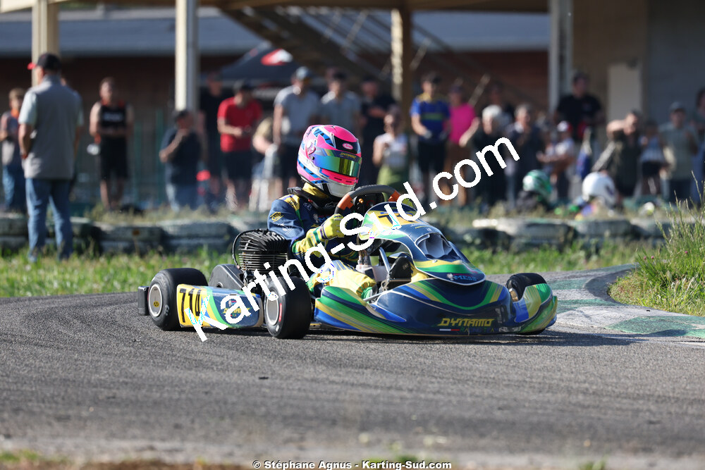 Gabin BONAFOS — 25 & 26/04/2026 : 3ème manche du Championnat du Sud à Alès (photos Stéphane Agnus) 2026 — karting