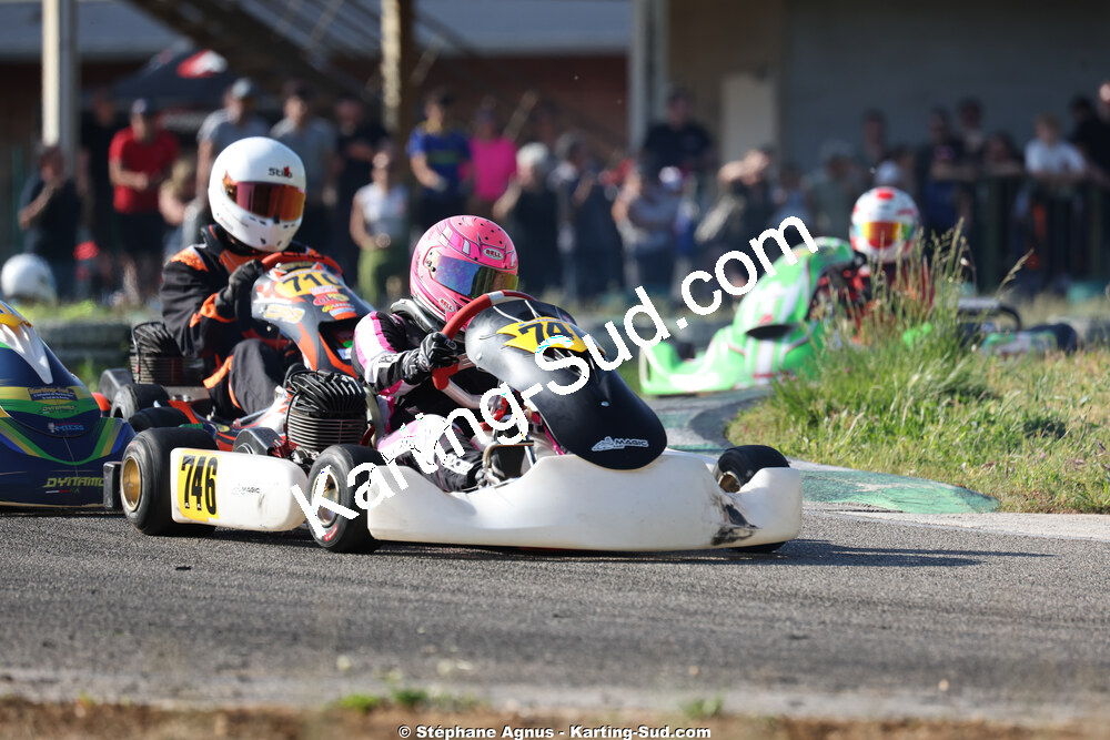 Lizzie CAZOT — 25 & 26/04/2026 : 3ème manche du Championnat du Sud à Alès (photos Stéphane Agnus) 2026 — karting