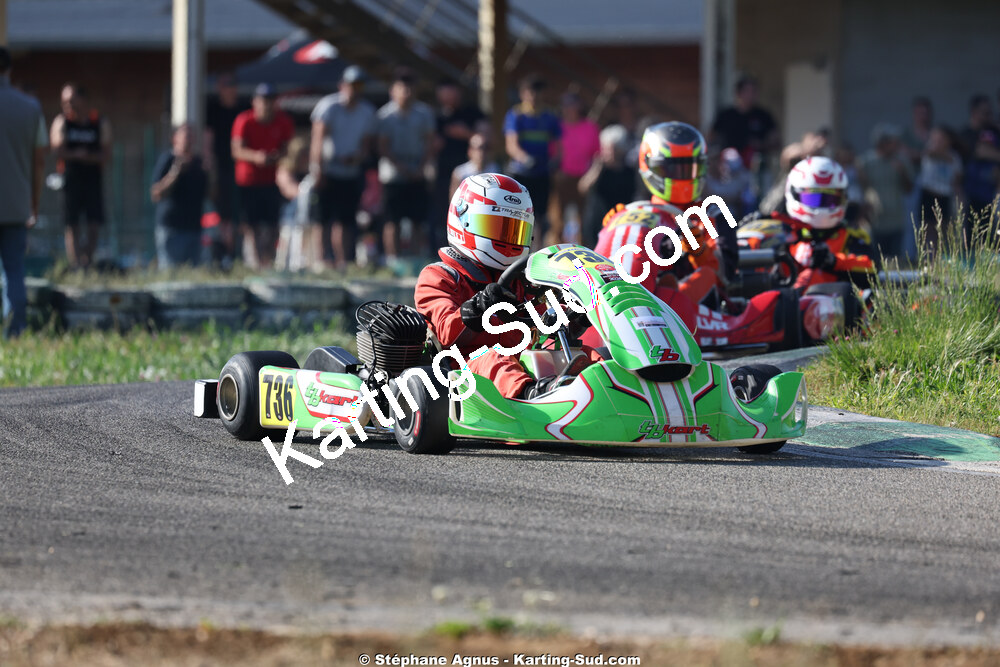 Eliott CAHUZAC — 25 & 26/04/2026 : 3ème manche du Championnat du Sud à Alès (photos Stéphane Agnus) 2026 — karting