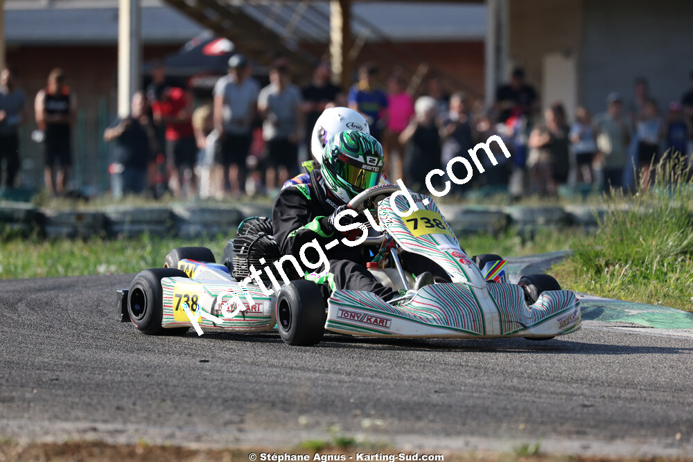 Pablo EGEA — 25 & 26/04/2026 : 3ème manche du Championnat du Sud à Alès (photos Stéphane Agnus) 2026 — karting
