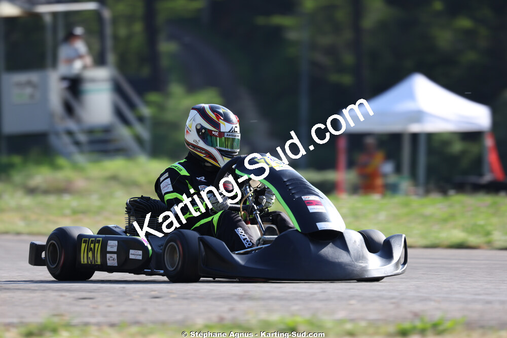Alexandre CHICHE — 25 & 26/04/2026 : 3ème manche du Championnat du Sud à Alès (photos Stéphane Agnus) 2026 — karting