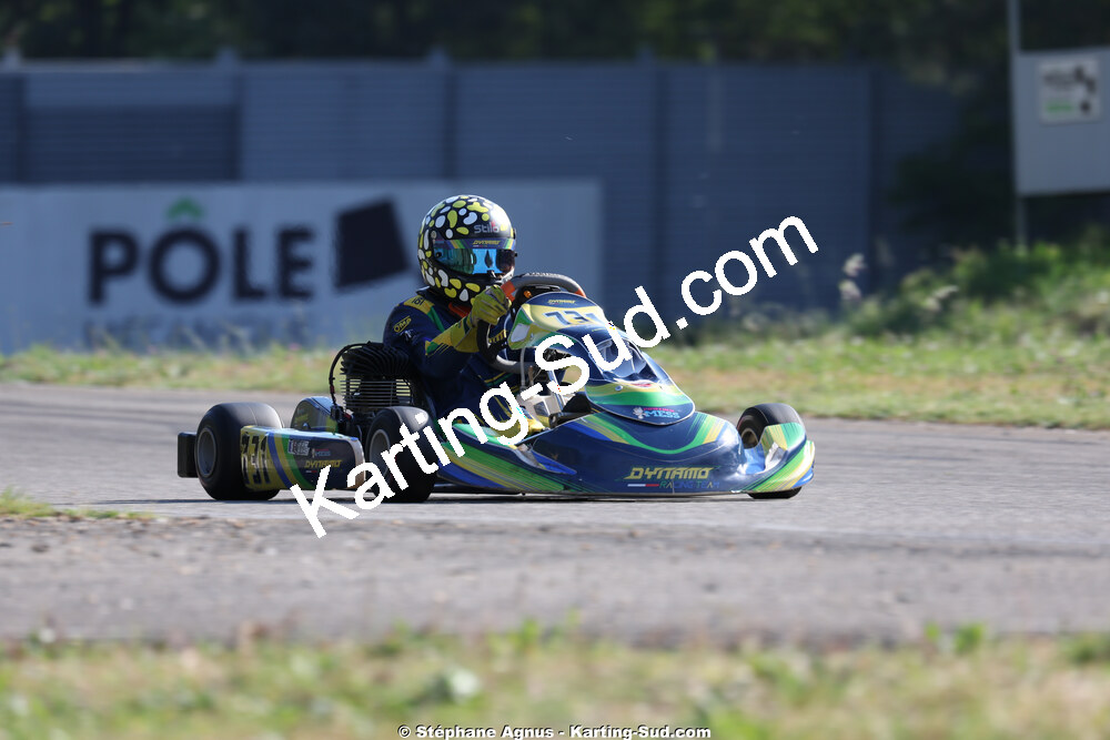 Dayan SERANO — 25 & 26/04/2026 : 3ème manche du Championnat du Sud à Alès (photos Stéphane Agnus) 2026 — karting
