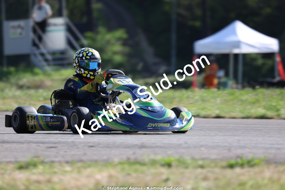 Dayan SERANO — 25 & 26/04/2026 : 3ème manche du Championnat du Sud à Alès (photos Stéphane Agnus) 2026 — karting
