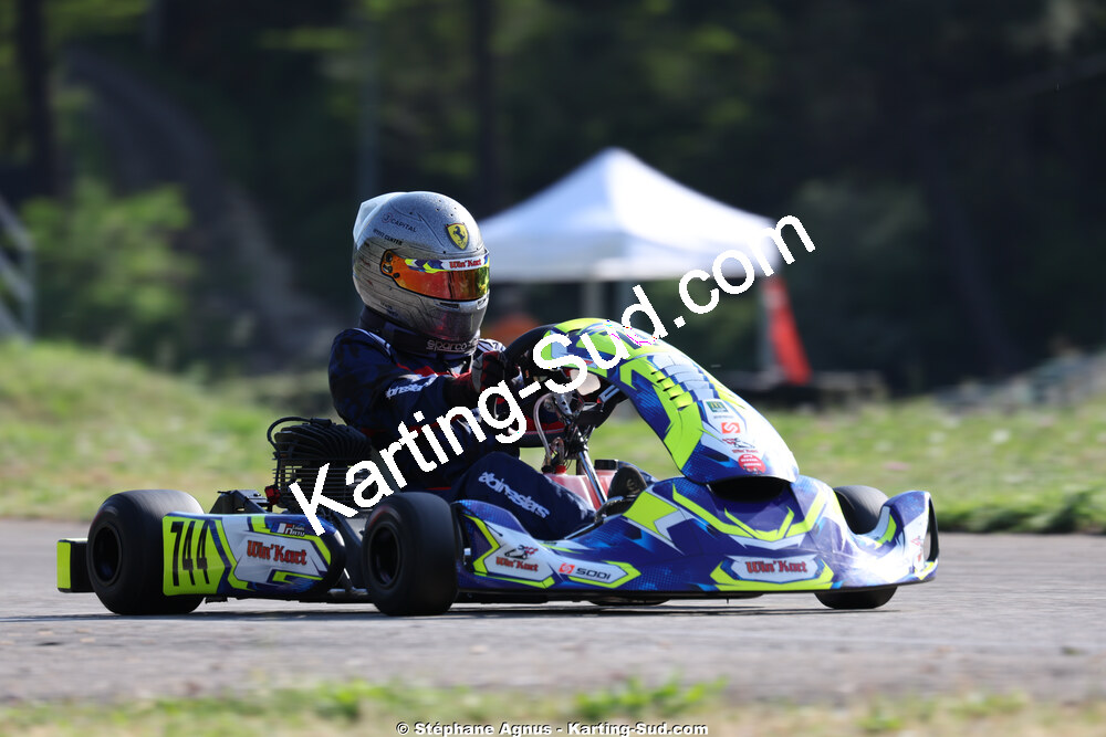Lewis NATU — 25 & 26/04/2026 : 3ème manche du Championnat du Sud à Alès (photos Stéphane Agnus) 2026 — karting