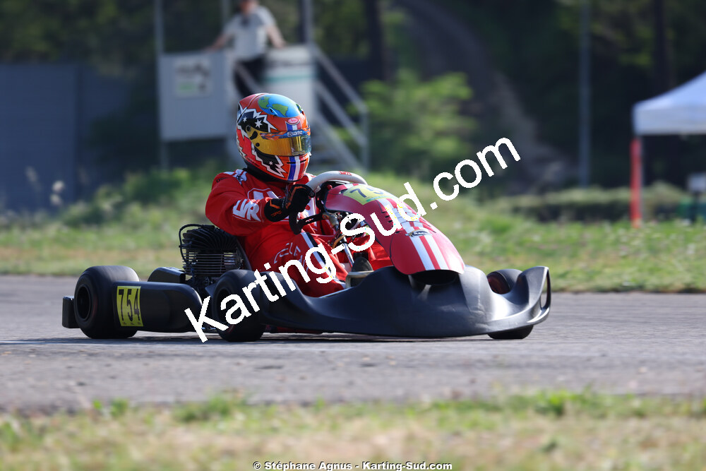 Camille DELFAU — 25 & 26/04/2026 : 3ème manche du Championnat du Sud à Alès (photos Stéphane Agnus) 2026 — karting
