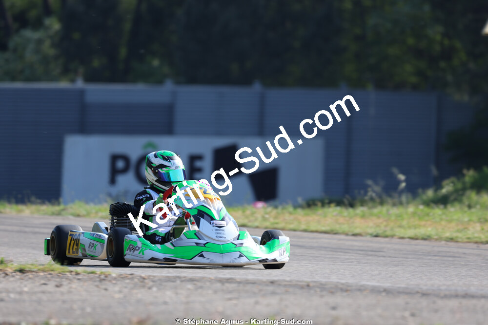 Gabriel RINAUDO — 25 & 26/04/2026 : 3ème manche du Championnat du Sud à Alès (photos Stéphane Agnus) 2026 — karting