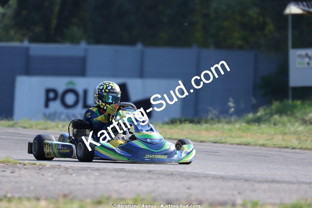 Dayan SERANO — 25 & 26/04/2026 : 3ème manche du Championnat du Sud à Alès (photos Stéphane Agnus) 2026 — karting
