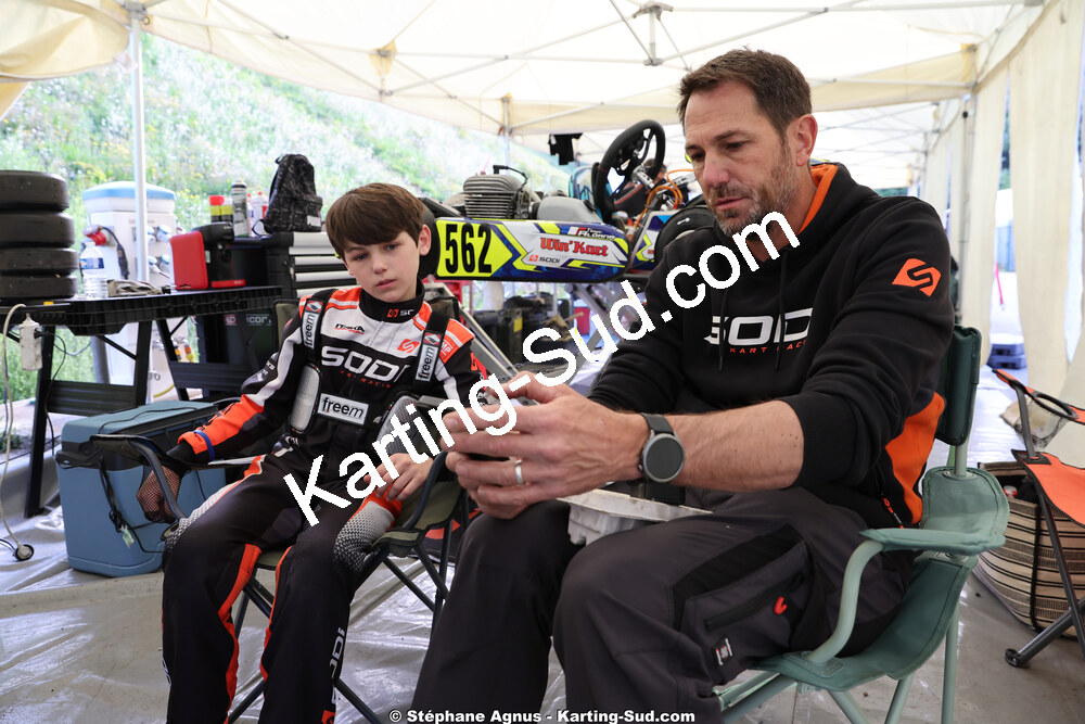Adrian LAFILLE, Soen LAFILLE — 25 & 26/04/2026 : 3ème manche du Championnat du Sud à Alès (photos Stéphane Agnus) 2026 — karting