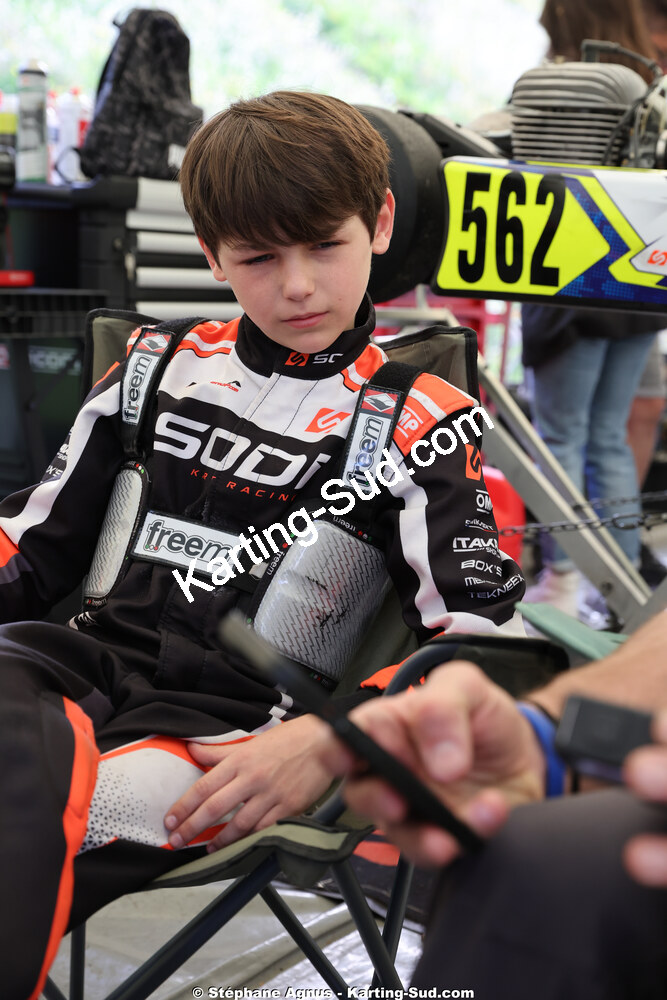 Soen LAFILLE — 25 & 26/04/2026 : 3ème manche du Championnat du Sud à Alès (photos Stéphane Agnus) 2026 — karting