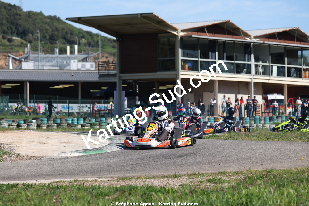 KFS — 25 & 26/04/2026 : 3ème manche du Championnat du Sud à Alès (photos Stéphane Agnus) 2026 — karting
