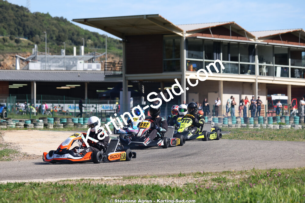 KFS — 25 & 26/04/2026 : 3ème manche du Championnat du Sud à Alès (photos Stéphane Agnus) 2026 — karting