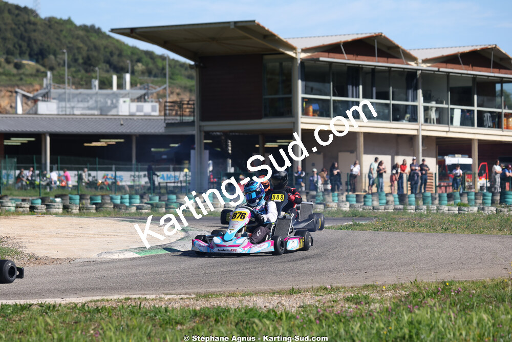 KFS — 25 & 26/04/2026 : 3ème manche du Championnat du Sud à Alès (photos Stéphane Agnus) 2026 — karting