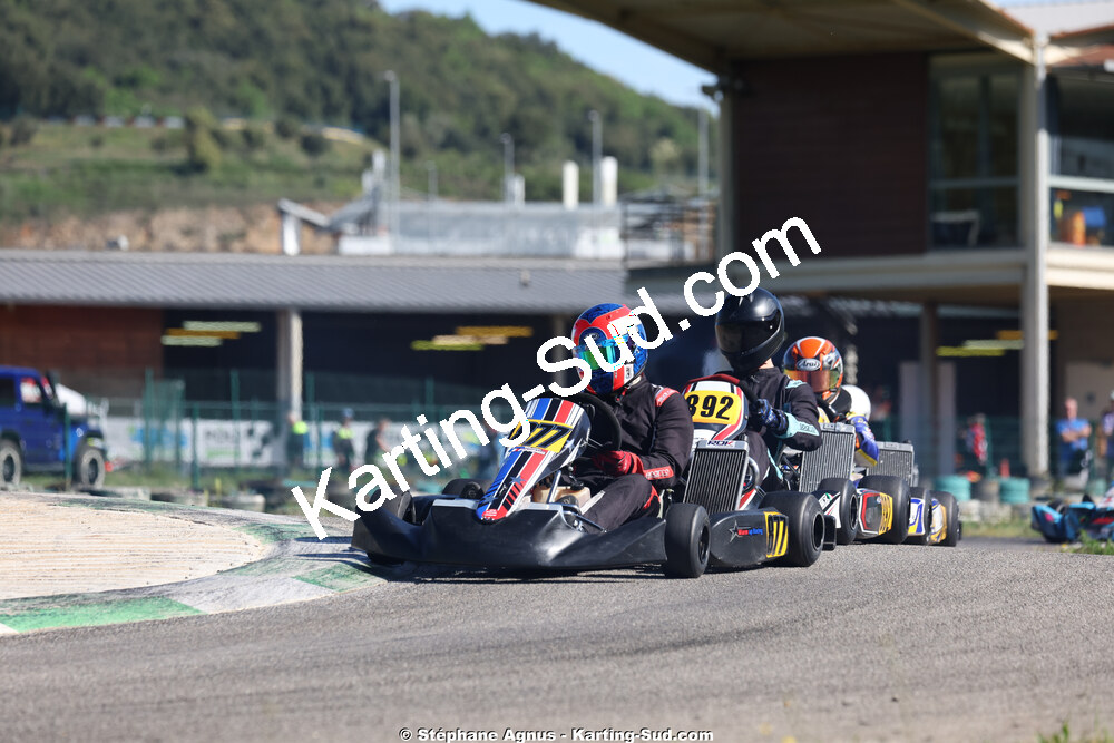 Mathieu FOURNIL — 25 & 26/04/2026 : 3ème manche du Championnat du Sud à Alès (photos Stéphane Agnus) 2026 — karting