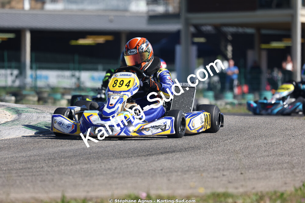 Thomas SUZANNE — 25 & 26/04/2026 : 3ème manche du Championnat du Sud à Alès (photos Stéphane Agnus) 2026 — karting