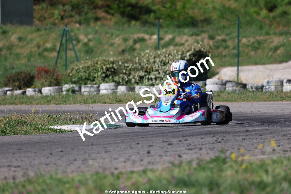 KFS — 25 & 26/04/2026 : 3ème manche du Championnat du Sud à Alès (photos Stéphane Agnus) 2026 — karting