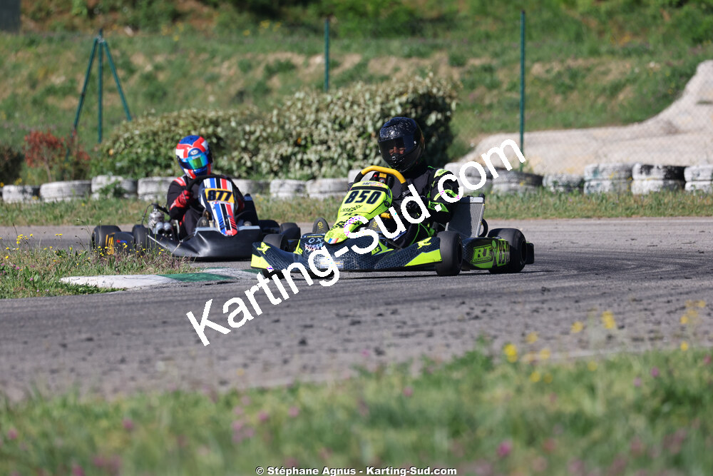 KFS — 25 & 26/04/2026 : 3ème manche du Championnat du Sud à Alès (photos Stéphane Agnus) 2026 — karting